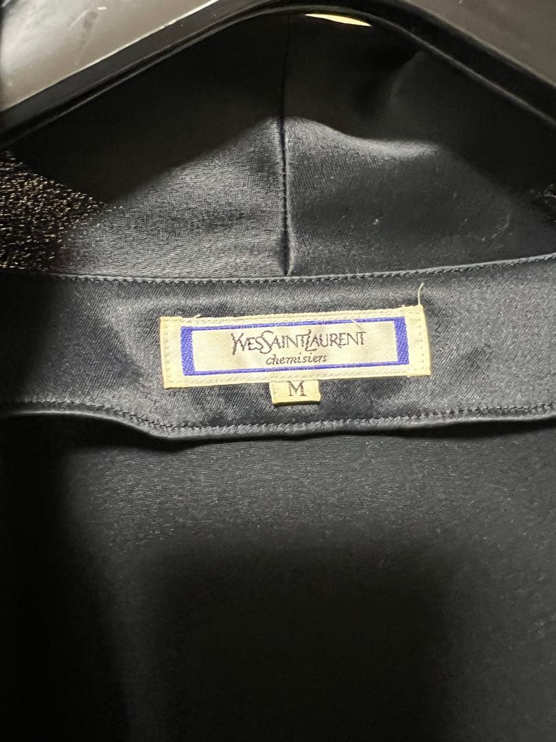 Yves Saint Laurent ブラック トップス Mサイズ
