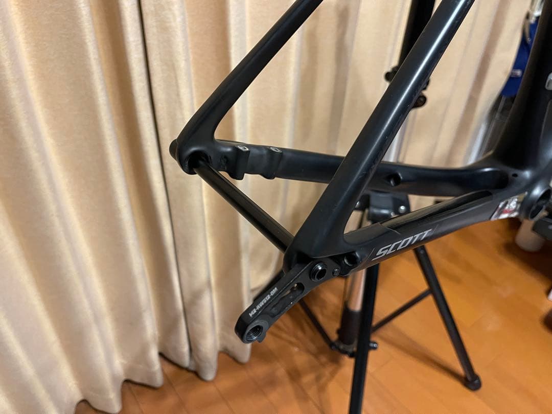 【美品】SCOTT ADDICT RC15 DISC 2019年 フレームセット