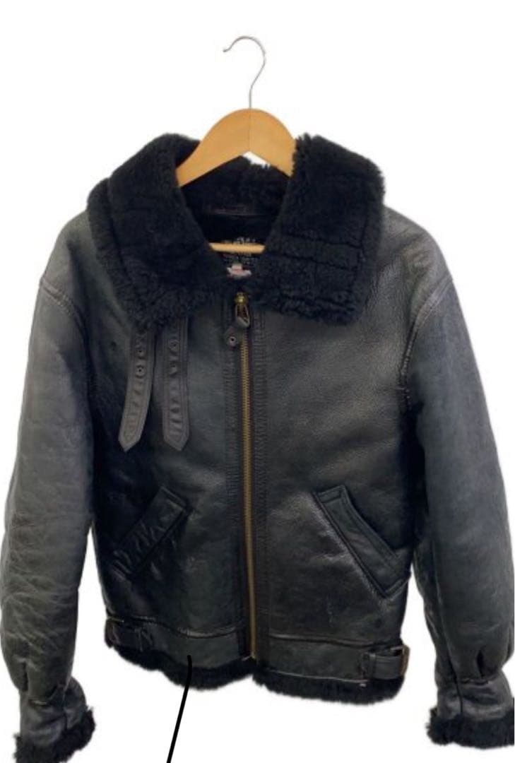 AVIREX B-3 ムートンジャケット フライトジャケット シープスキン