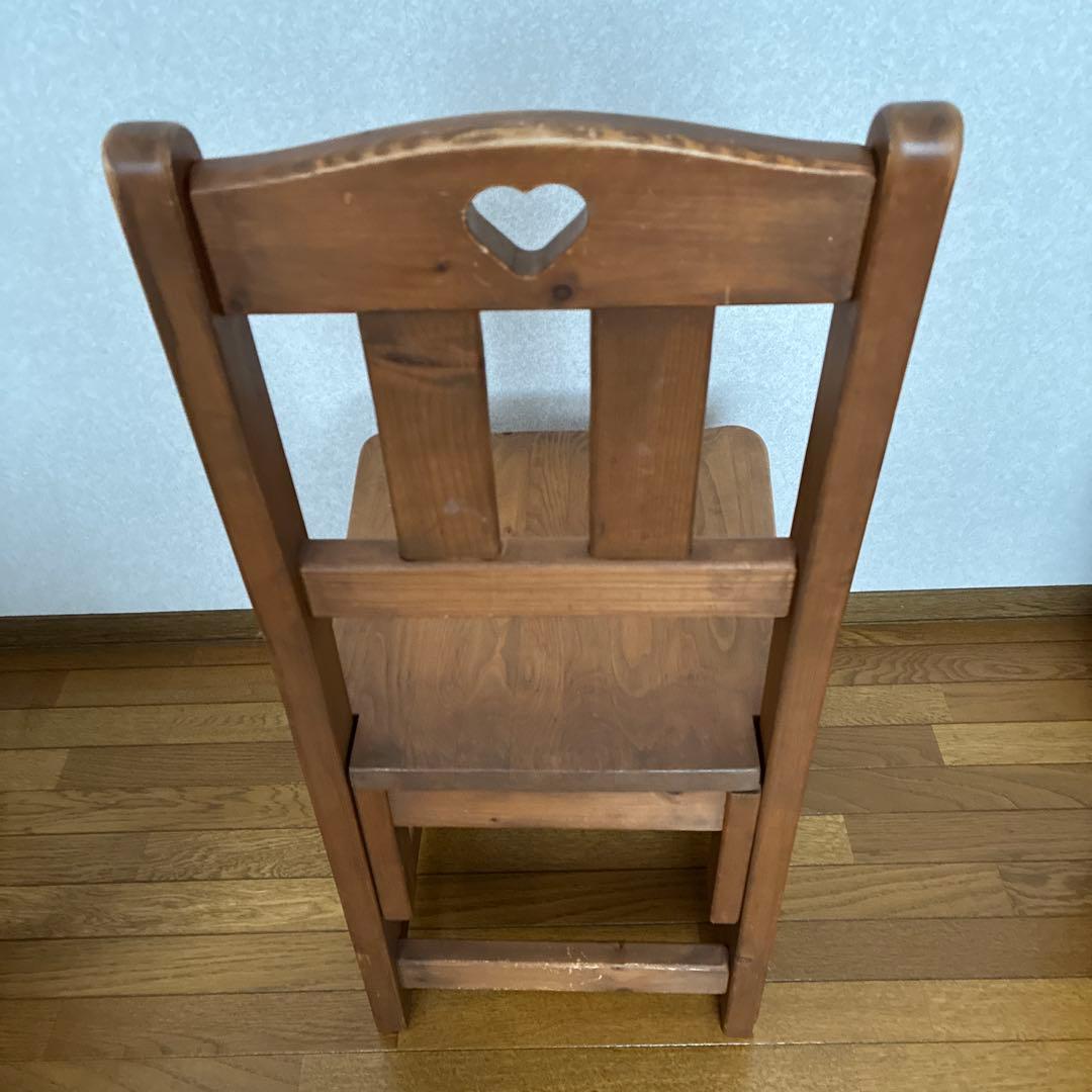 ハート❤️カントリーチェア1脚