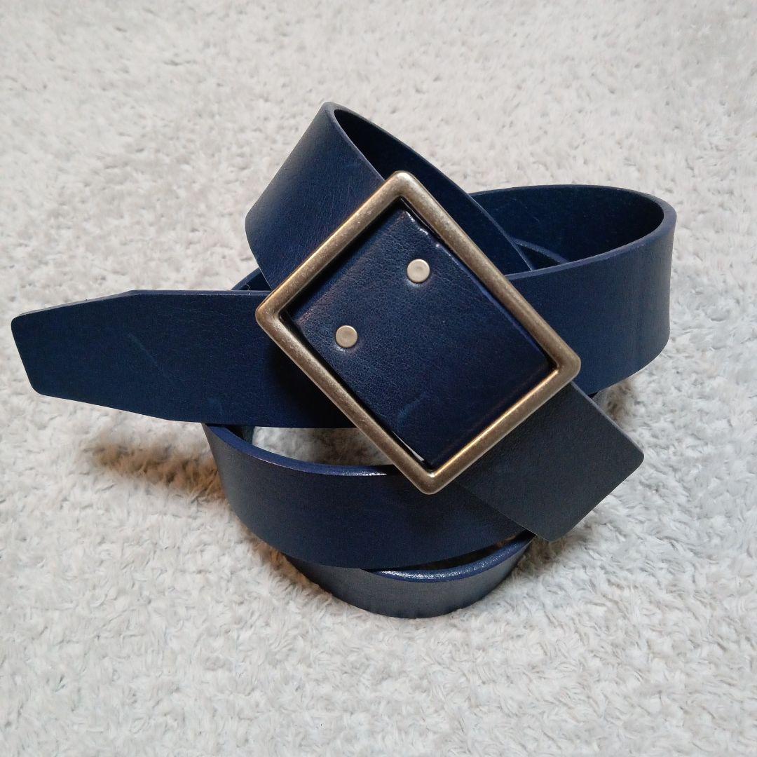 Graphpaper グラフペーパー ホールレス レザー クラシック ベルト