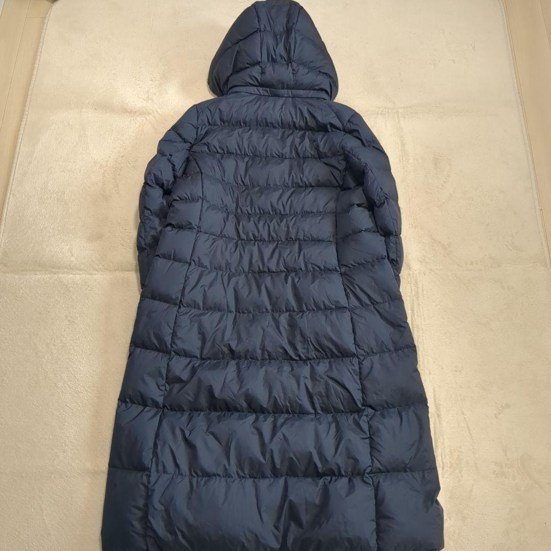 美品 ユニクロ ウルトラライトダウン コート XXL ネイビー 大きいサイズ