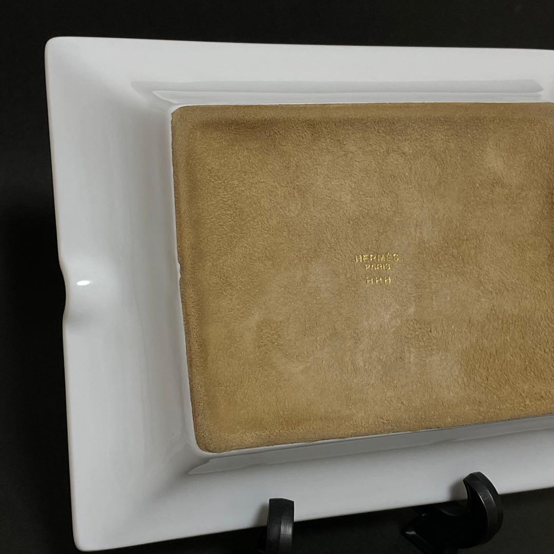 HERMES エルメス インドの狩猟 アッシュトレイ 灰皿 スクエアプレート
