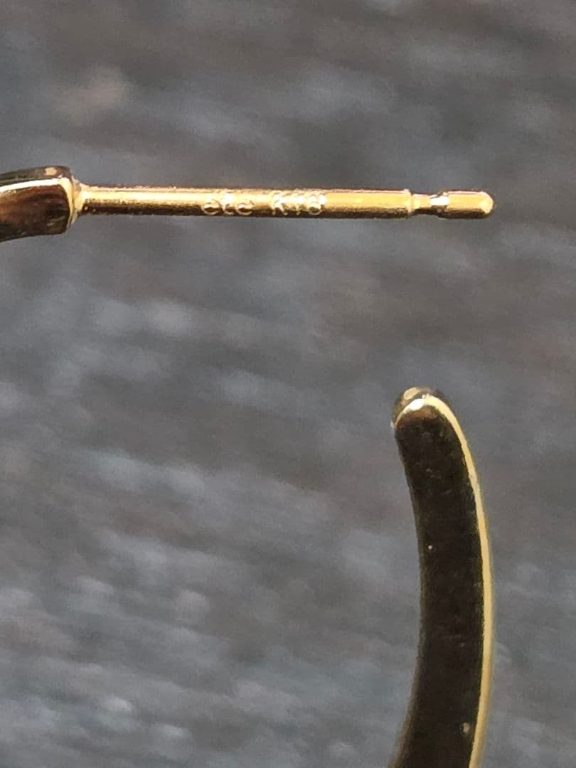 eteクラフトオーバルピアス