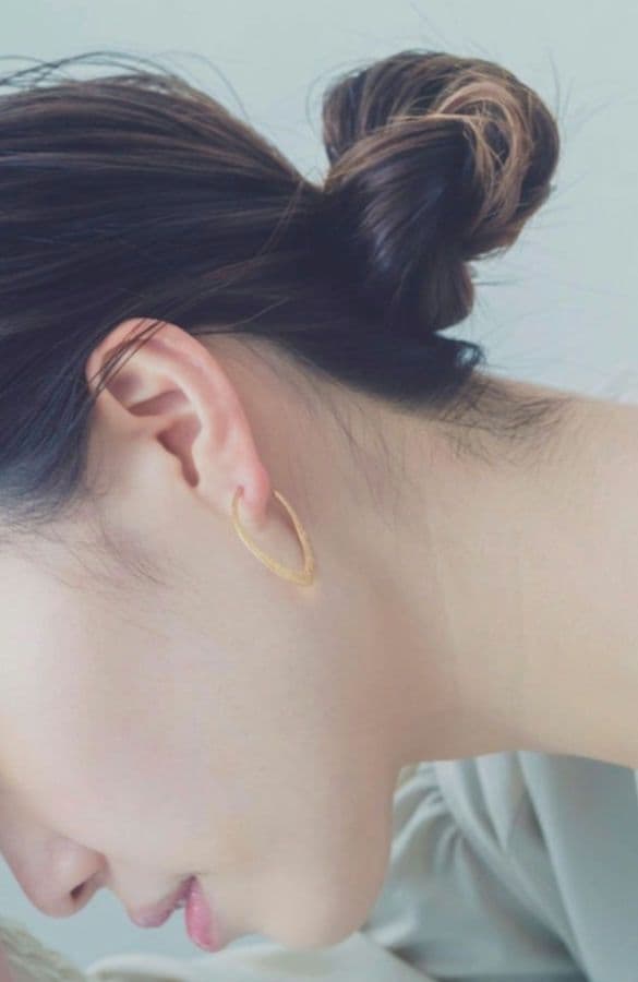 eteクラフトオーバルピアス