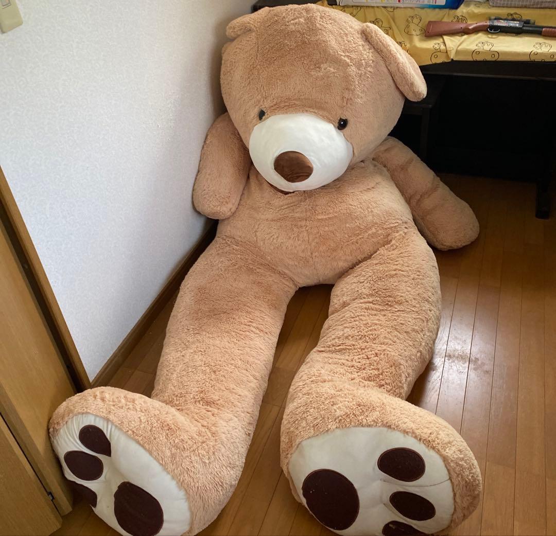 巨大 ぬいぐるみ 熊 抱き枕 クッション ソファー ヨギボー ディズニー 所沢