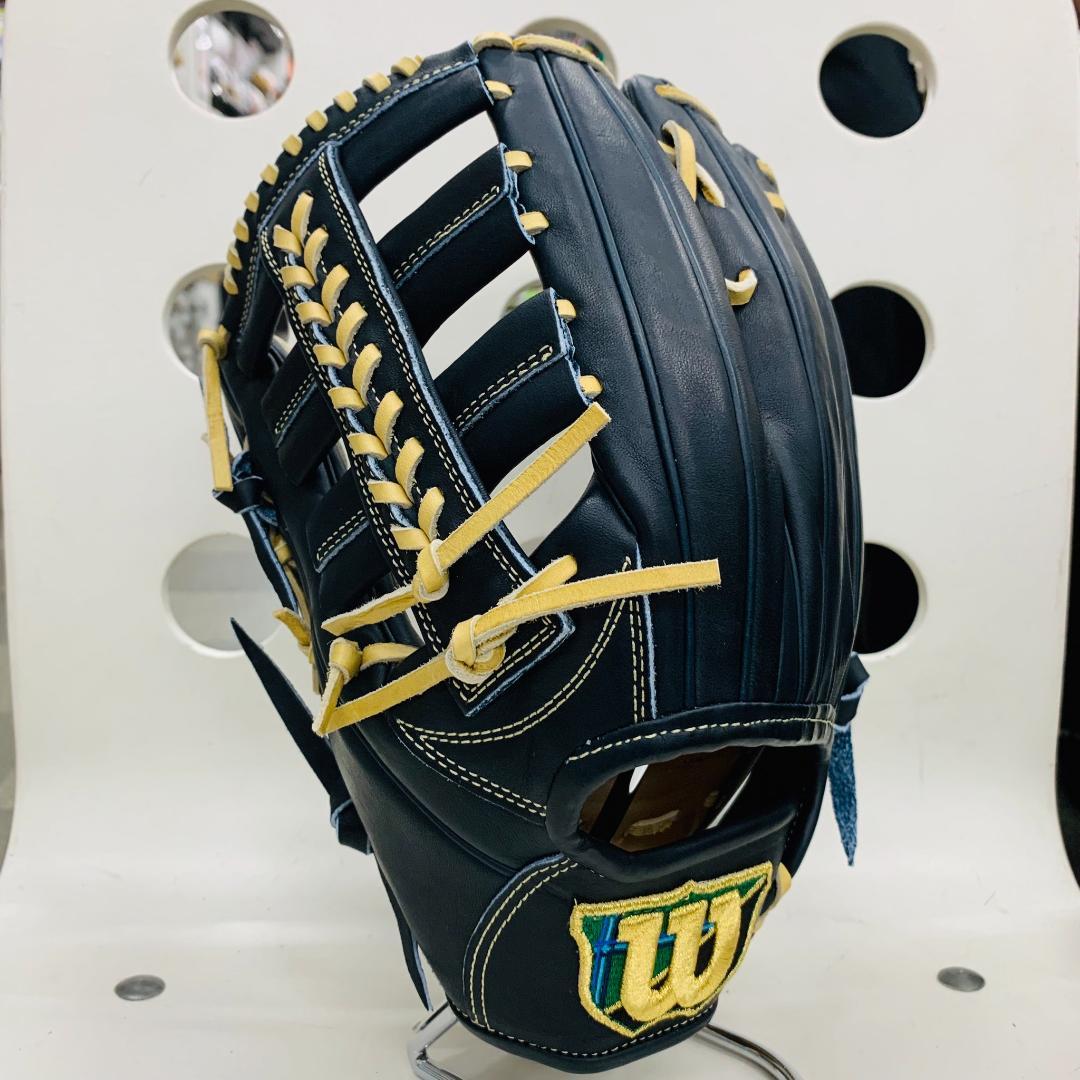 値下げ　ウィルソン　デュアル　WBW103667　硬式用　外野手用　D8型