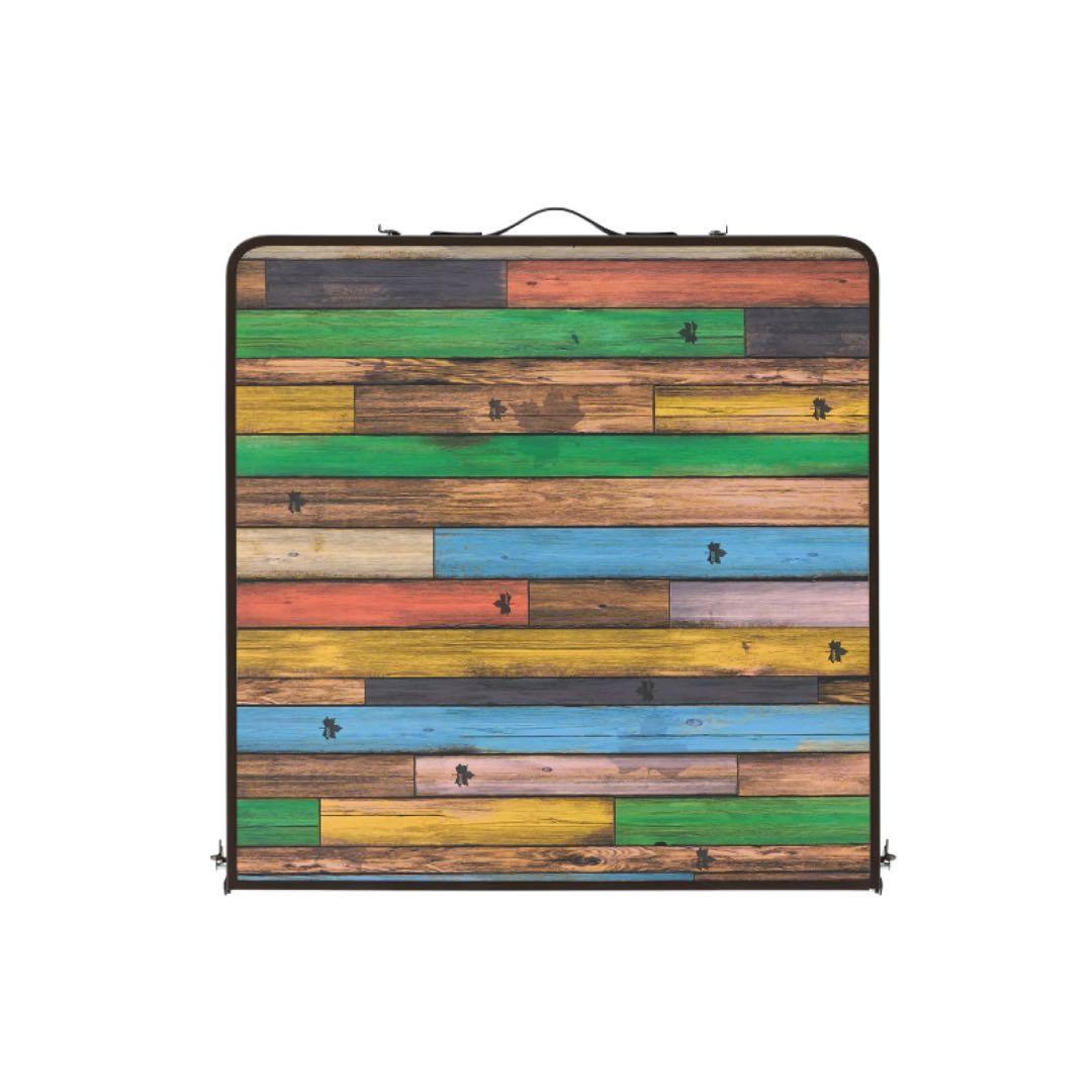 新品　ロゴス 丸洗いダイニングテーブル 12060 二個セット　アウトドア　会議