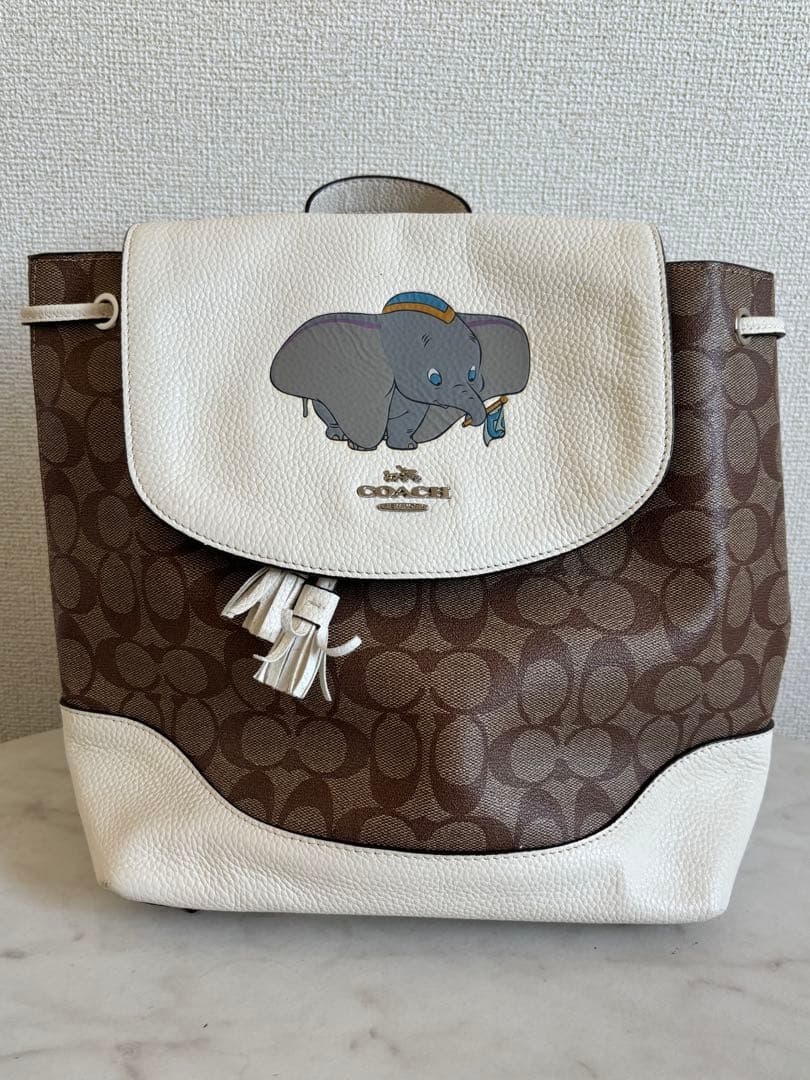 COACH ディズニーコラボ ダンボデザイン リュック
