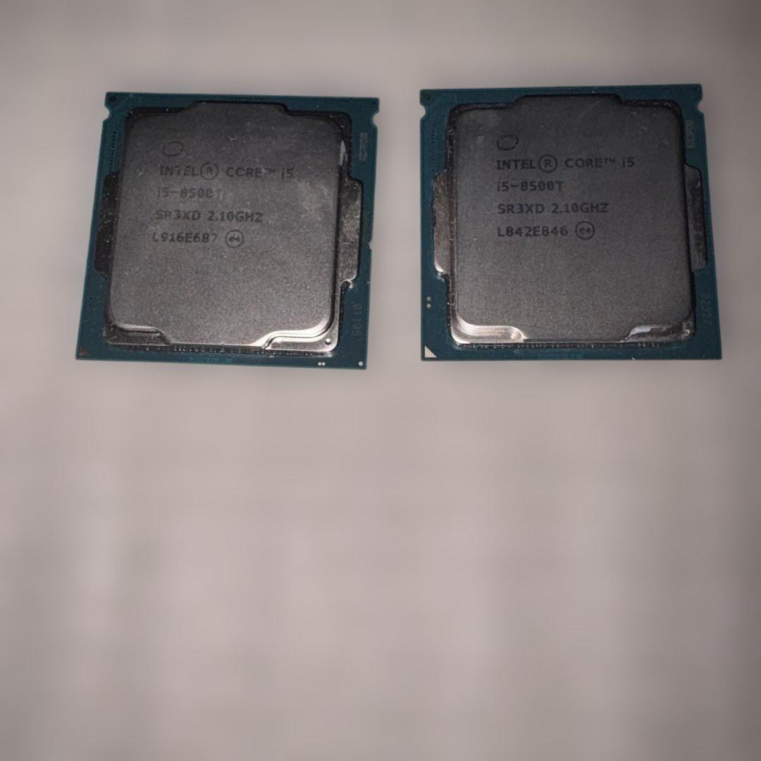 Intel Core i5-8500T CPU 2個セット