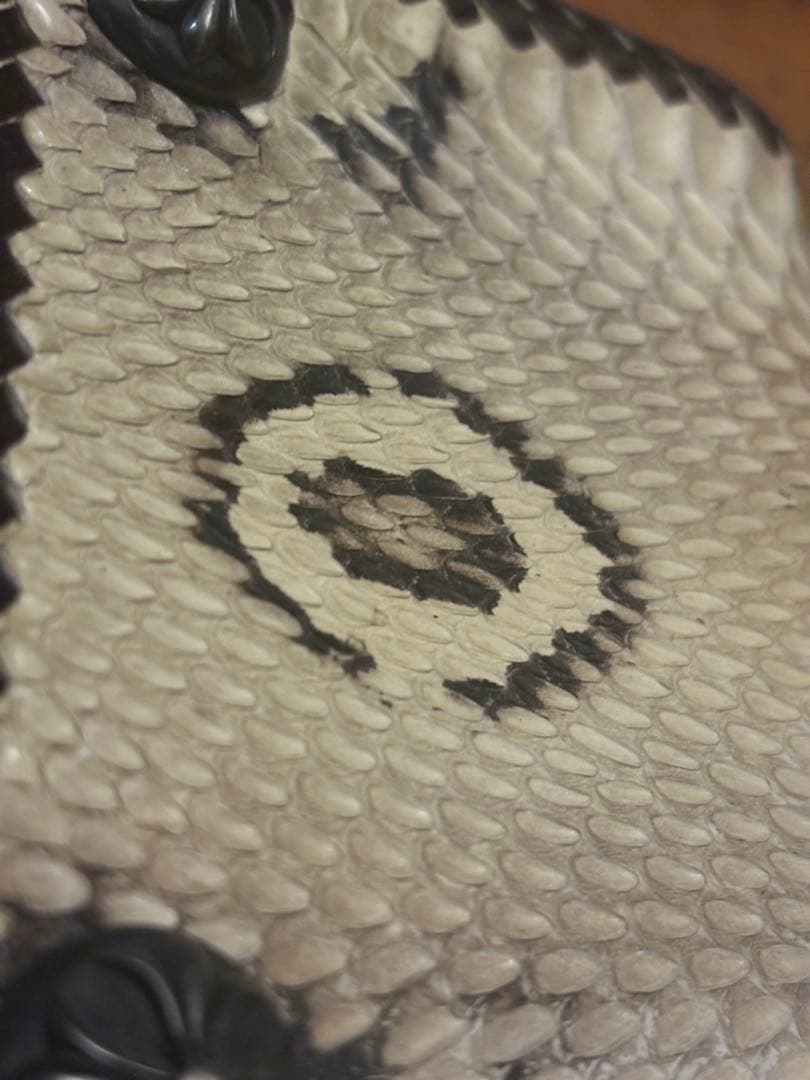 小物 unknown Python leather tracker wallet