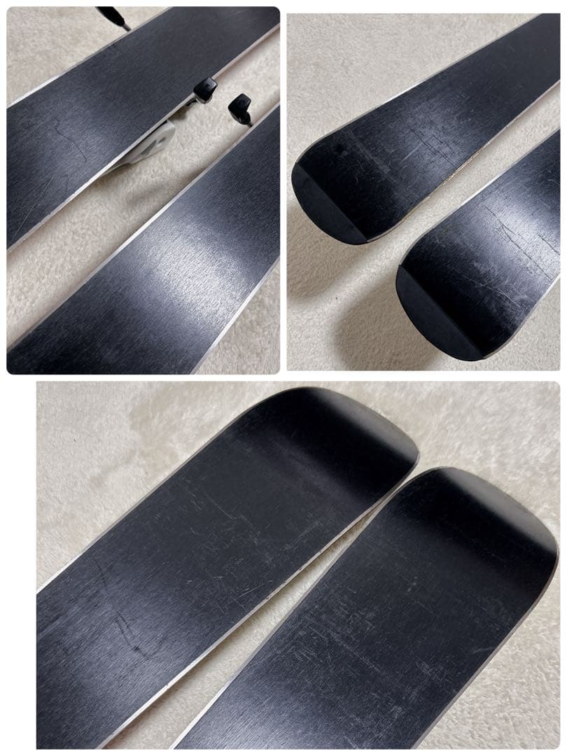 130cm Elan Lil Magic スキー板 ビンディング セット 可愛い