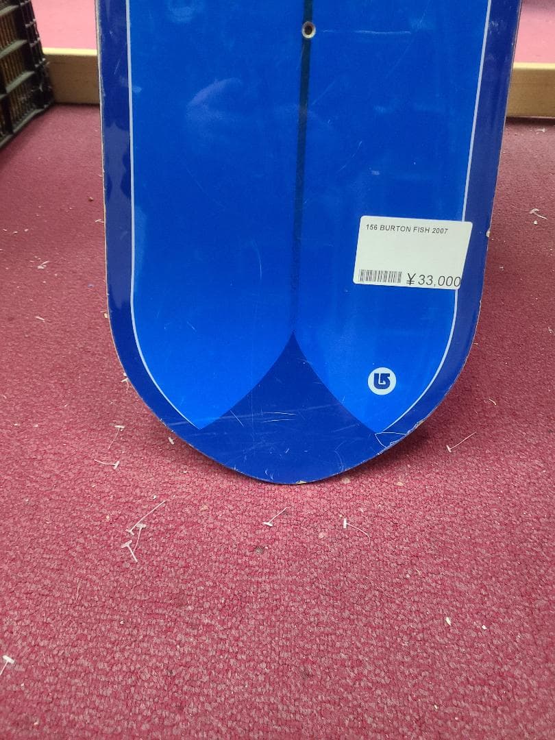 スノーボード 156 BURTON FISH 2007