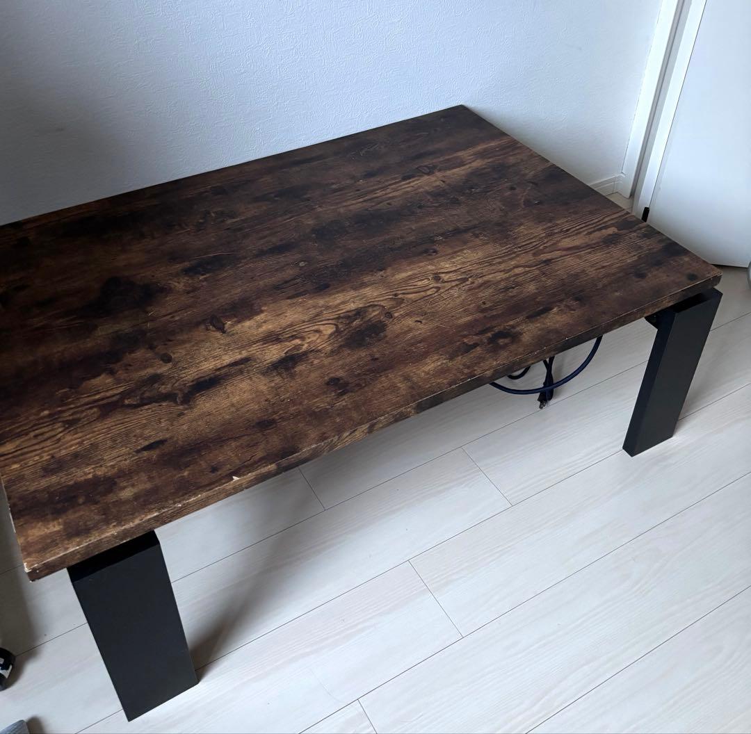 ニトリ　リビングこたつ　フロットN105ビンテージBR