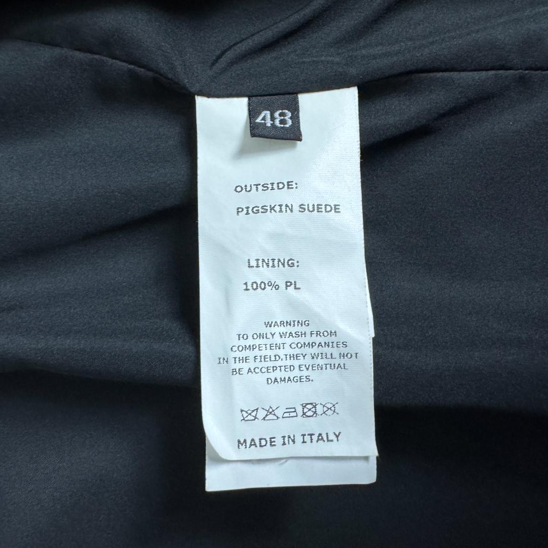 【超高級モデル☆JURIユリ】エンメティ ピッグスキンスウェードレザージャケット