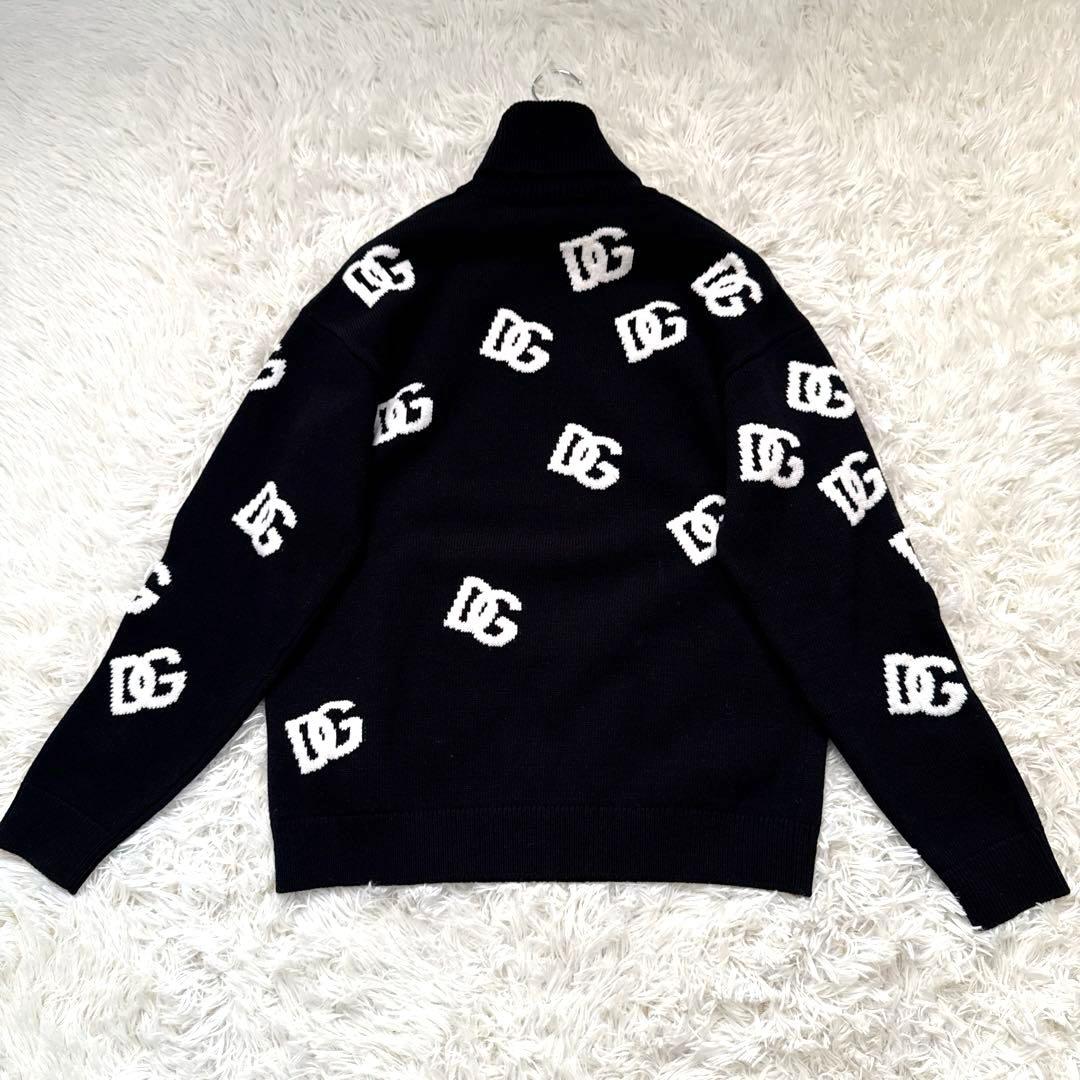 【極美品】DOLCE & GABBANA ニット　セーター　DCロゴ38