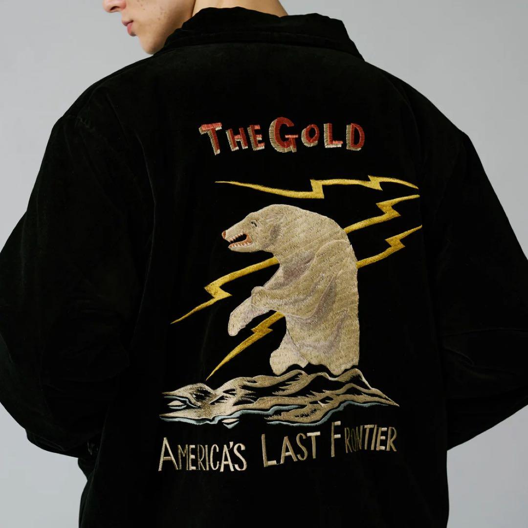 定価以下 GOLD VELVETEEN ALASKA JACKET XL 別珍