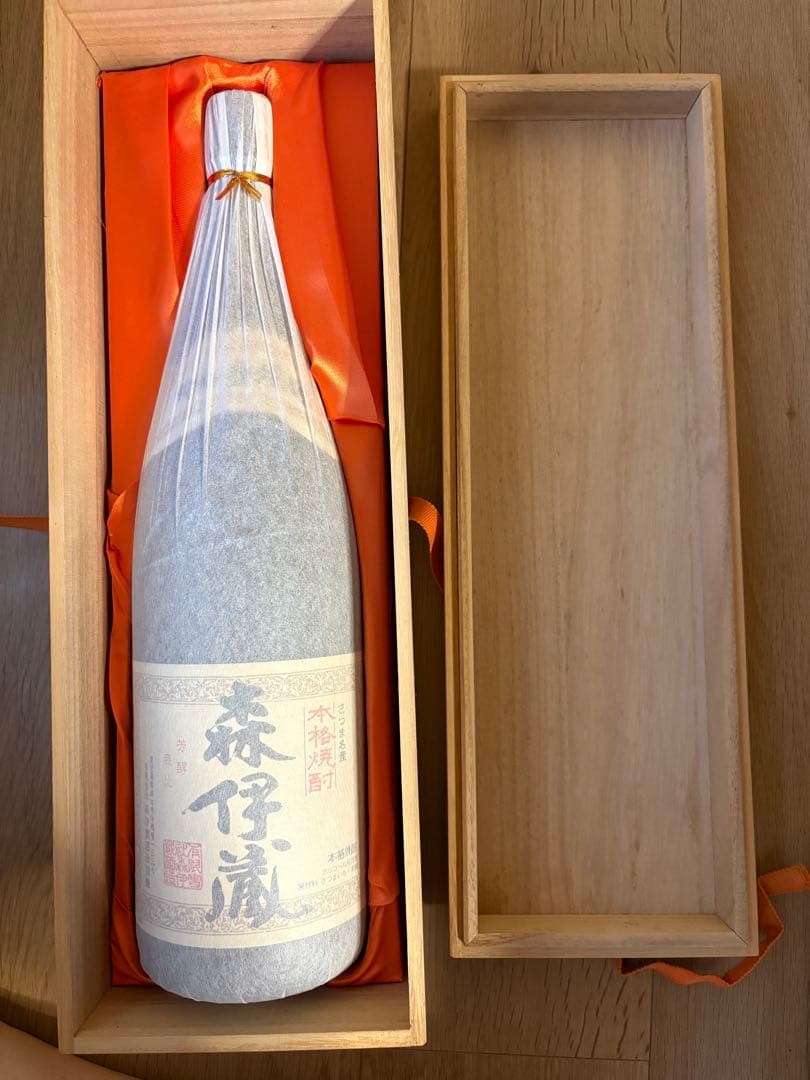 かめ壺焼酎 森伊蔵 1800ml 桐箱入り古酒(2005年～)