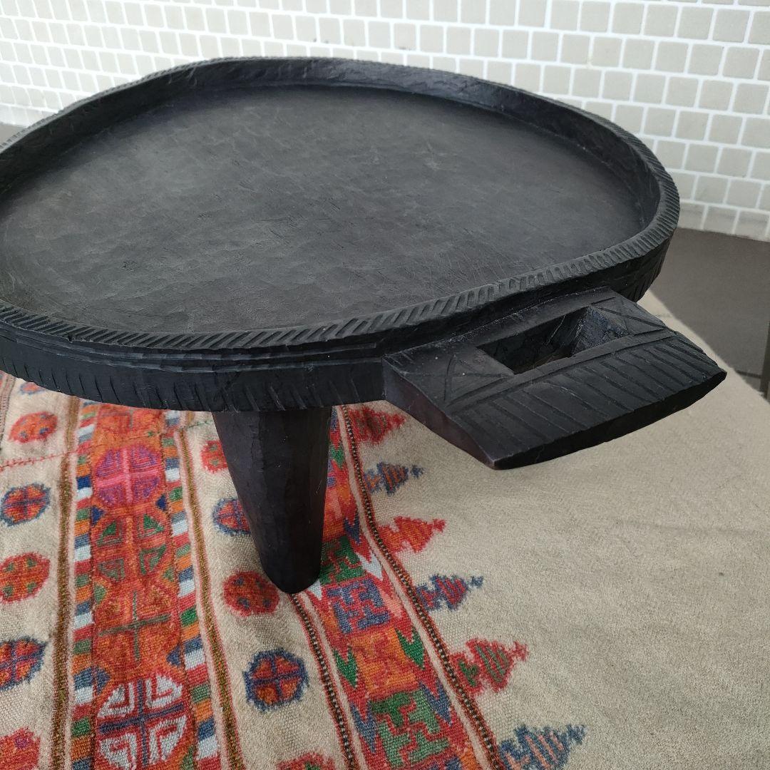 アフリカ　エチオピア　アンティーク　コーヒーテーブル アフリカ 雑貨