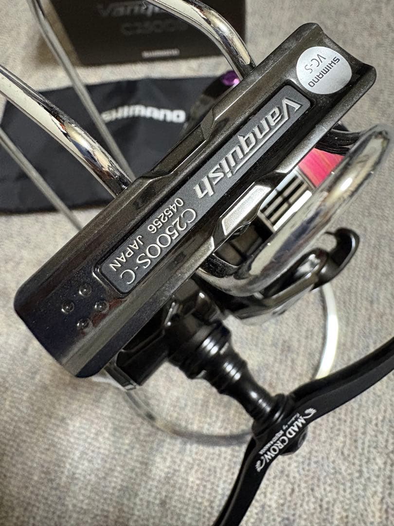 シマノ　23ヴァンキッシュ　C2500S スクマニ　エギマニ限定　リブレ