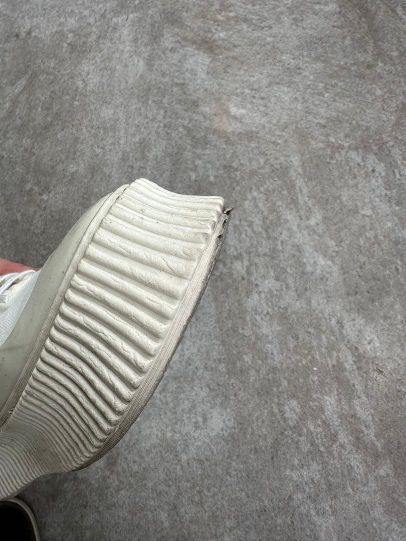 【最終値下げ】JIL SANDER ジルサンダー ホワイト 厚底スニーカー 39