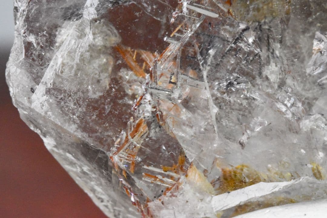 パキスタン スカルドゥ産 グリッドルチルインクォーツ ダブルターミネーション