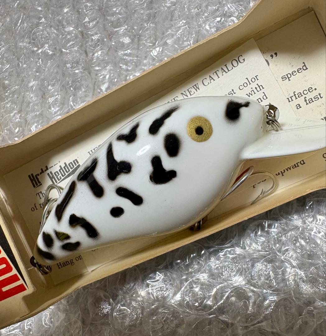 オールドヘドン　ビッグヘッド　WCD レアカラー　縦割れ　HEDDON ルアー