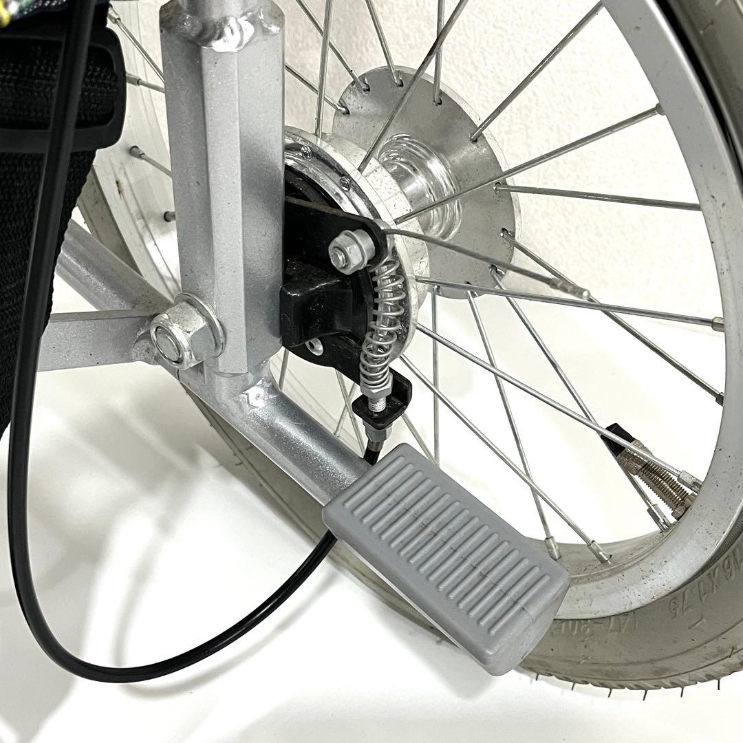 h432 新品　幸和製作所　介護用車椅子　介助式車椅子　チェック柄　軽量　車いす