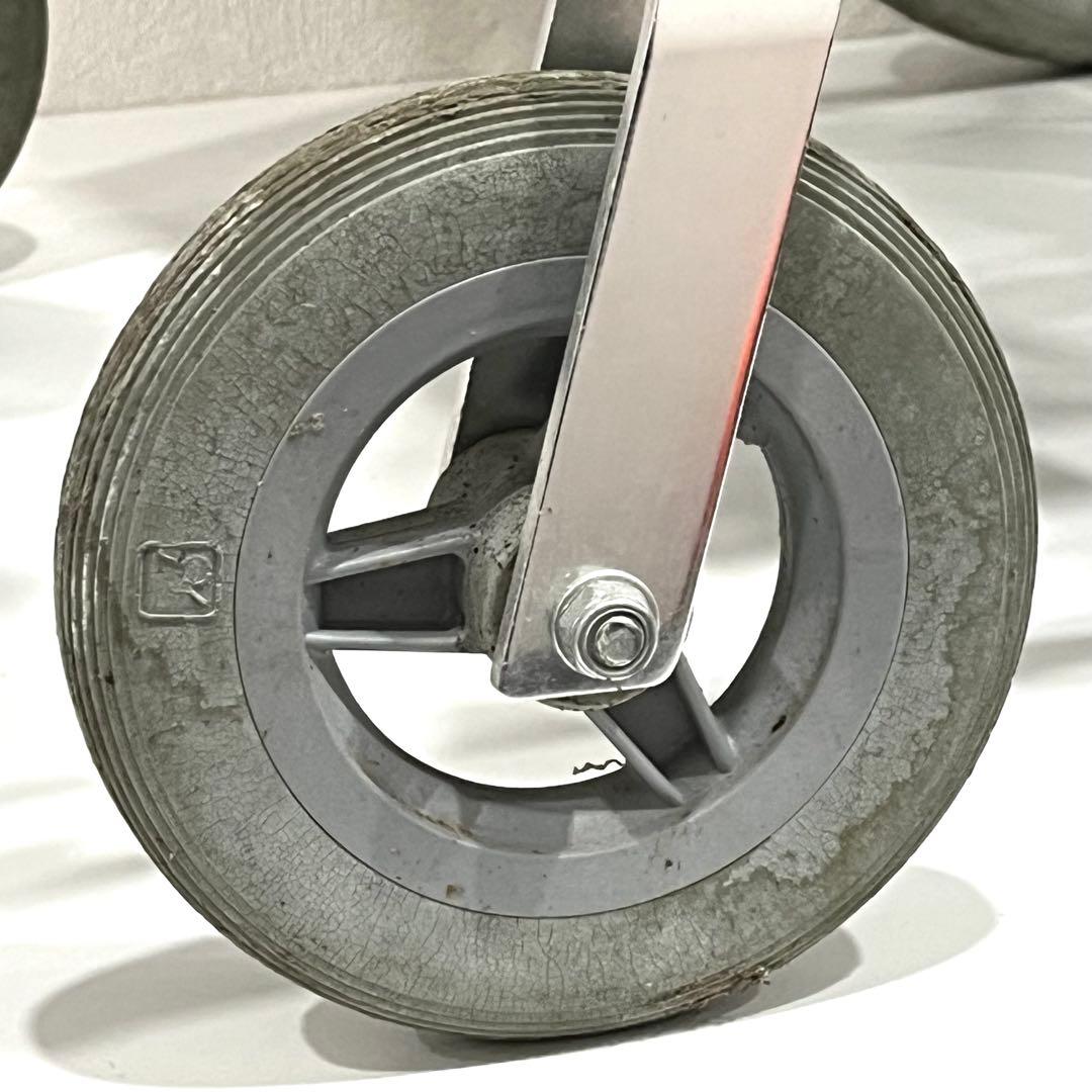 h432 新品　幸和製作所　介護用車椅子　介助式車椅子　チェック柄　軽量　車いす