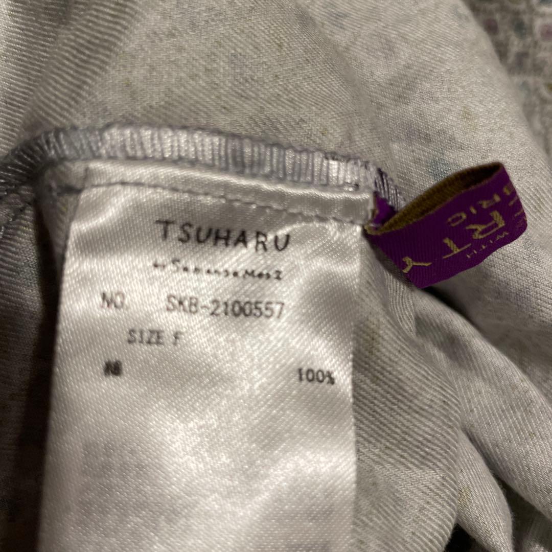 ツハル　サマンサモスモス リバティ forest wave ワンピース　美品