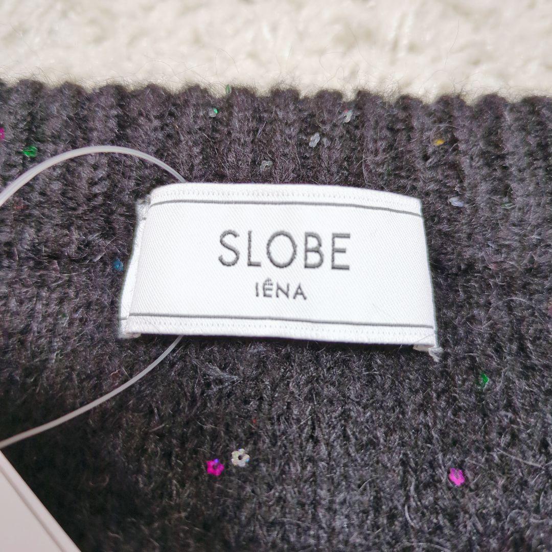 【タグ付】スローブイエナ　スパンコールニット　完売品　2025年モデル　極美品