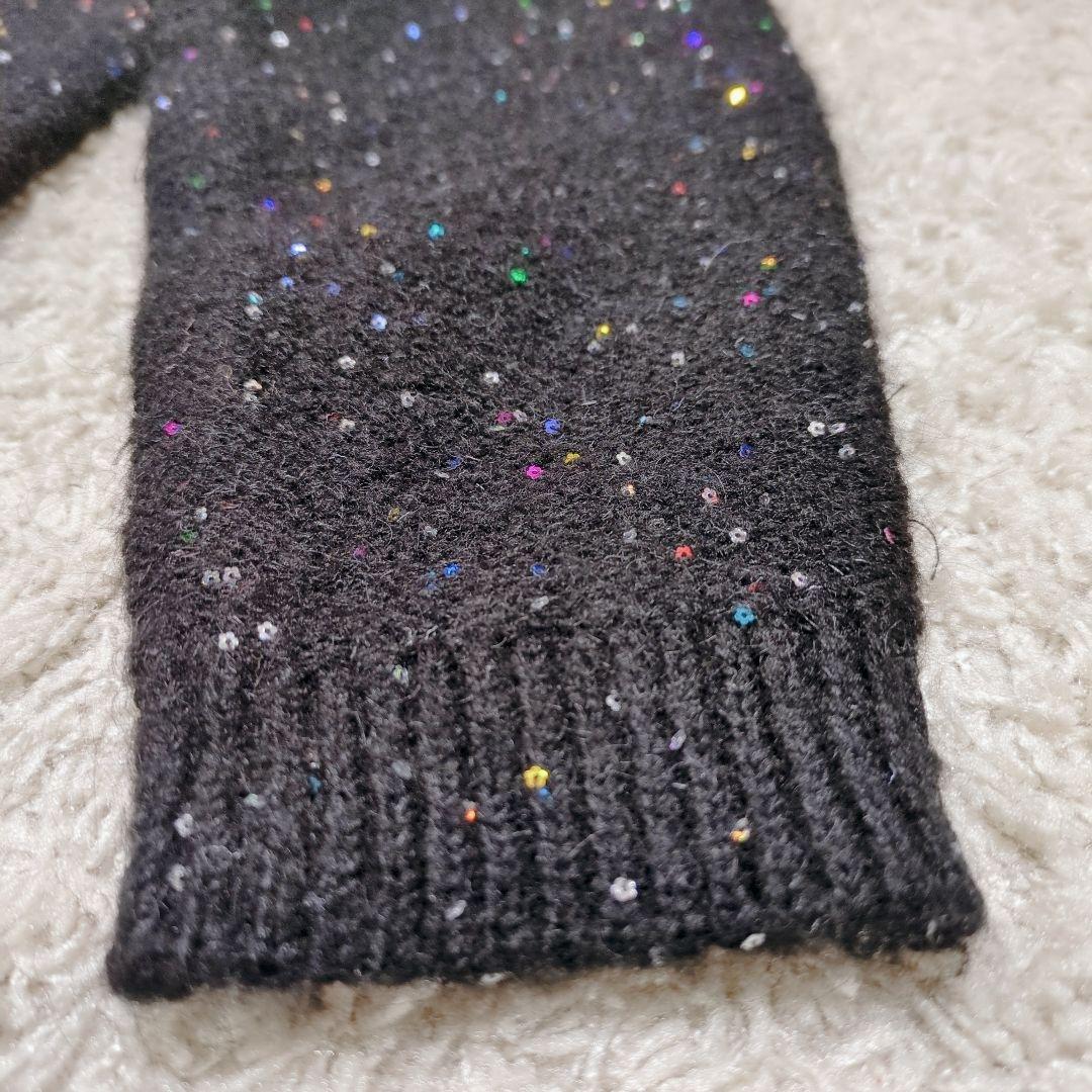 【タグ付】スローブイエナ　スパンコールニット　完売品　2025年モデル　極美品