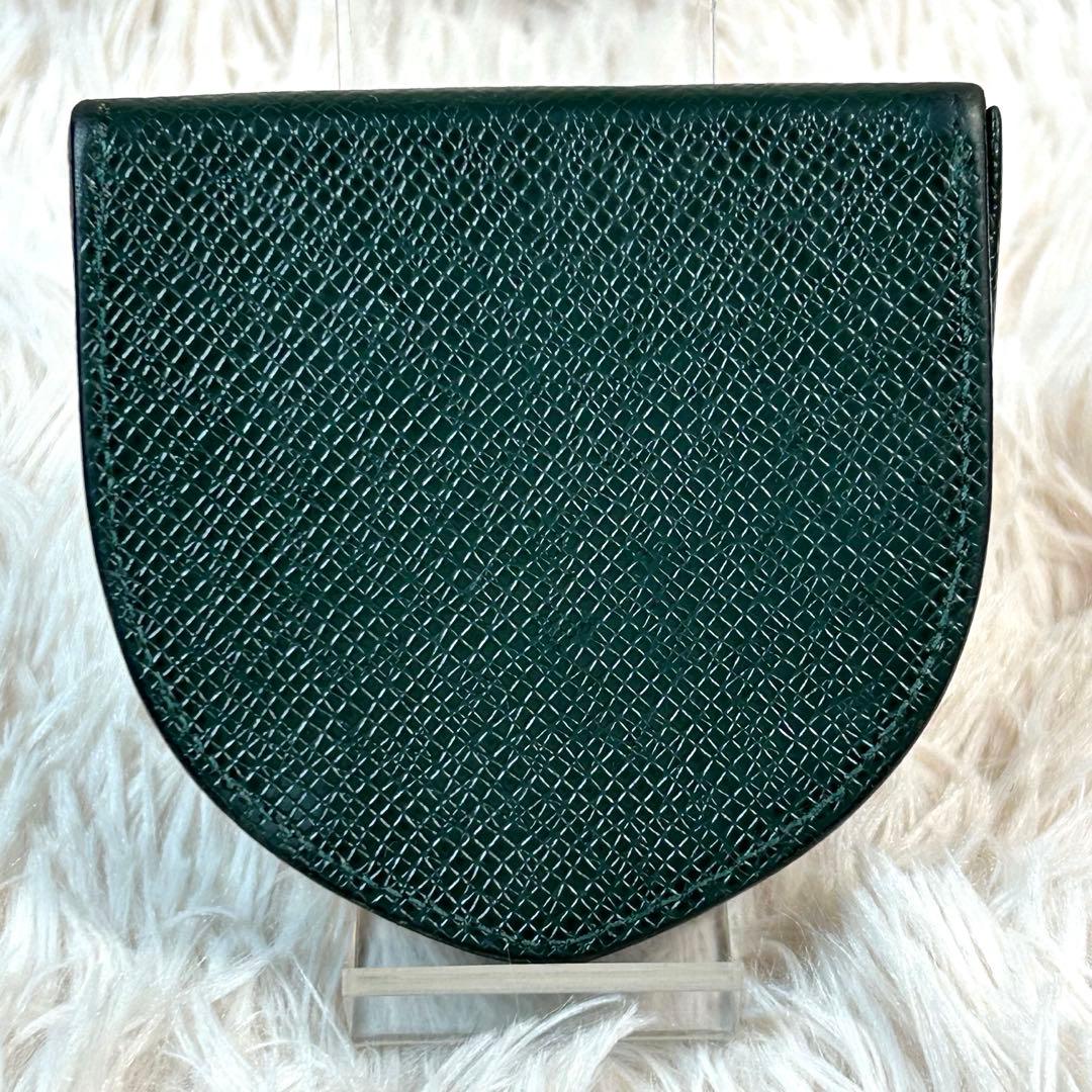 ルイヴィトン　エピ　ポルトモネ・キュベット　グリーン　ケース　美品