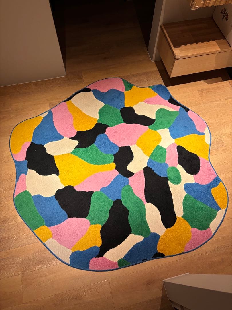 廃盤　IDROTTSHALL イドロッツハル ラグ, マルチカラー