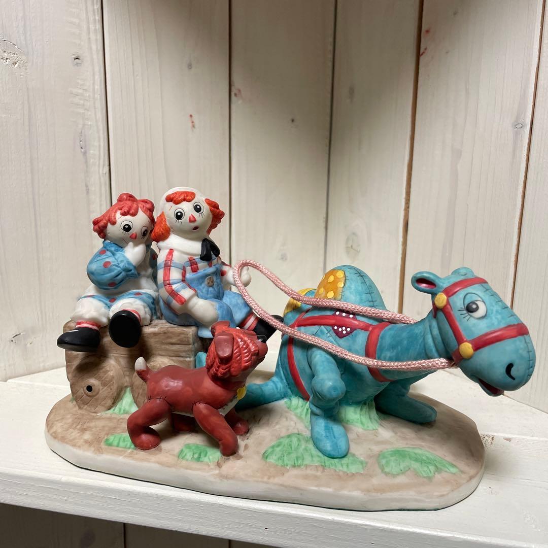 348♡ラガディ・アン＆アンディ　置物　フィギュア　キャメル　アーサー　貴重レア