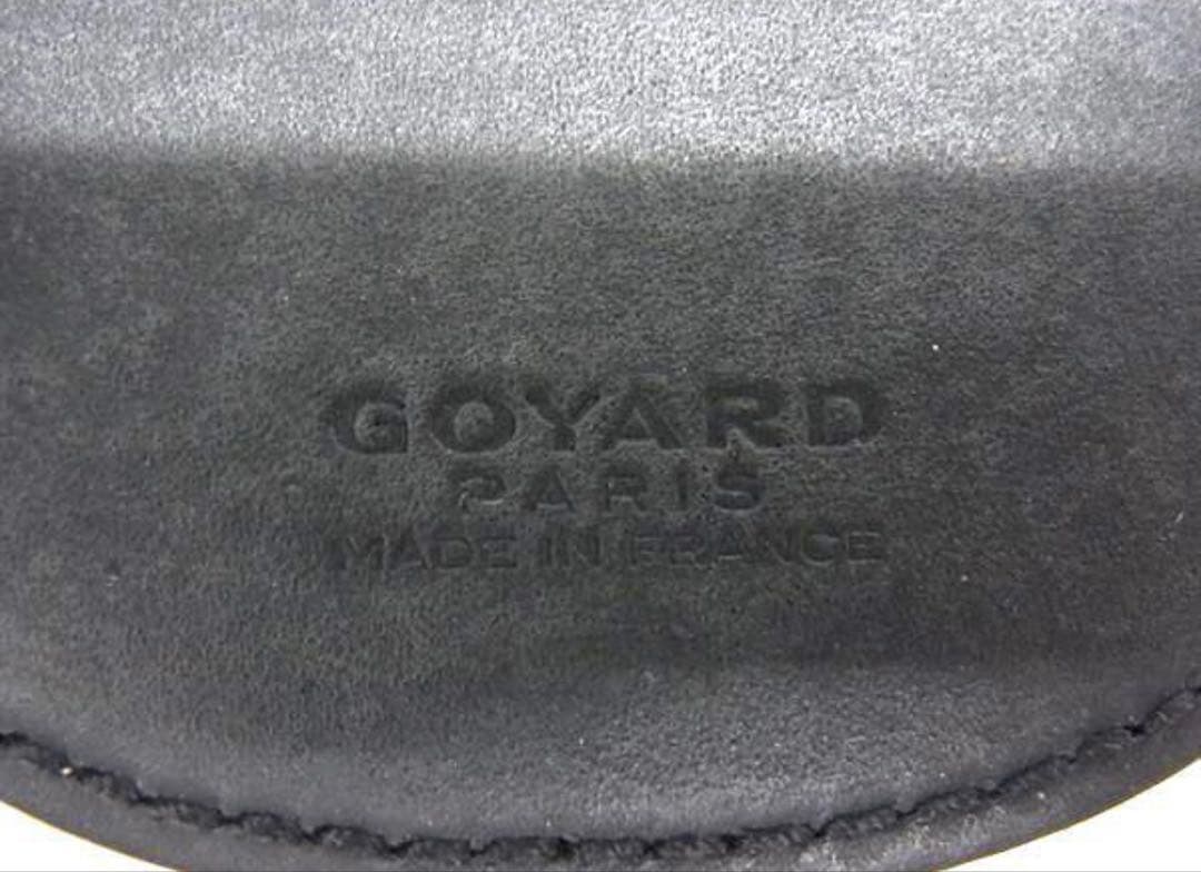 GOYARD ゴヤール ヘリンボーン PVC ケース パース　馬蹄形