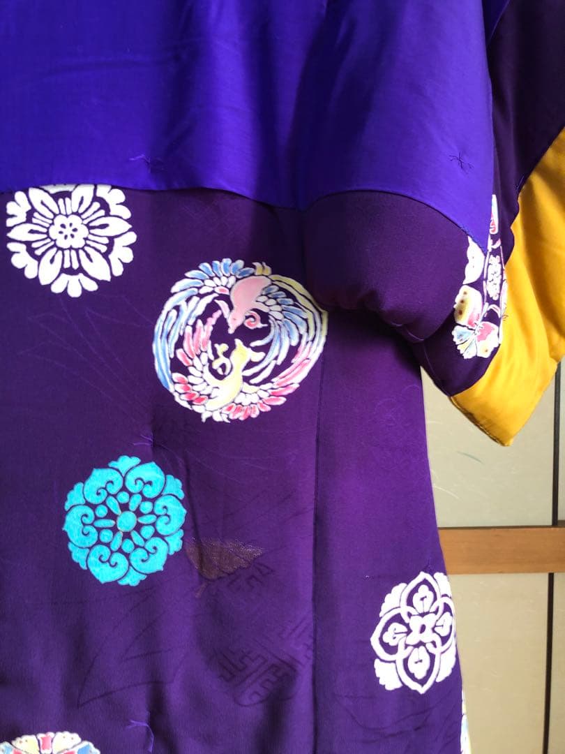 【マイスターメイド】かいまき　高級布団　縮緬　絹織物生地　白綿　極厚　未使用品！