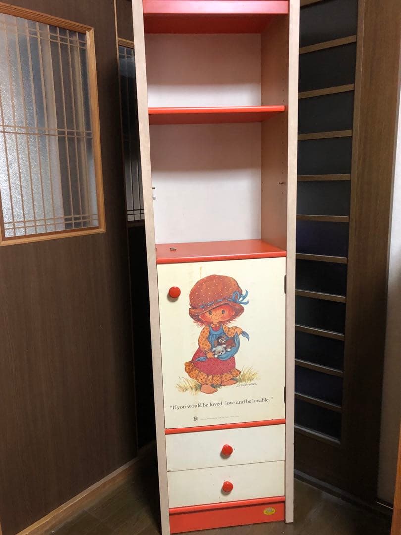 昭和レトロポップ　飾り棚・収納棚　コイズミ⚠️送料込みに変更しました。