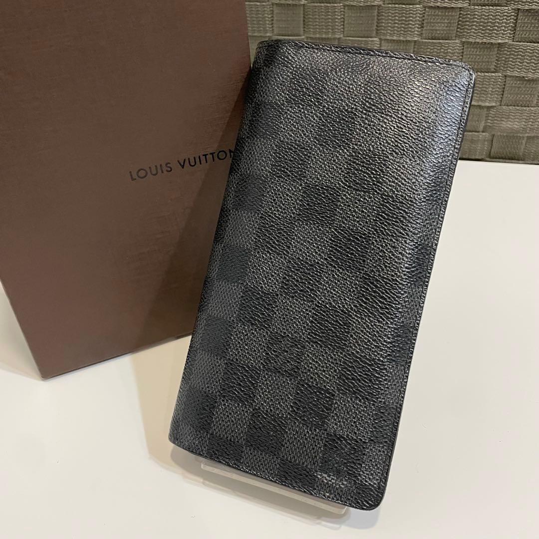 ミ*ド様 LOUIS VUITTON ダミエグラフィット　長財布