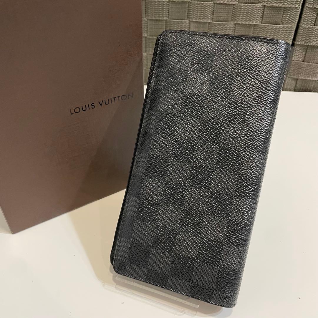 ミ*ド様 LOUIS VUITTON ダミエグラフィット　長財布