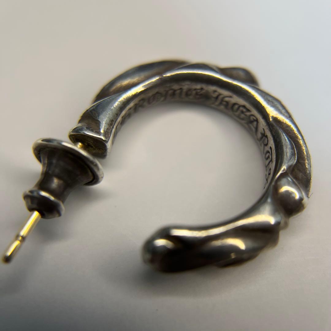 ■ Chrome Hearts スクロールフープピアス インボイス原本■