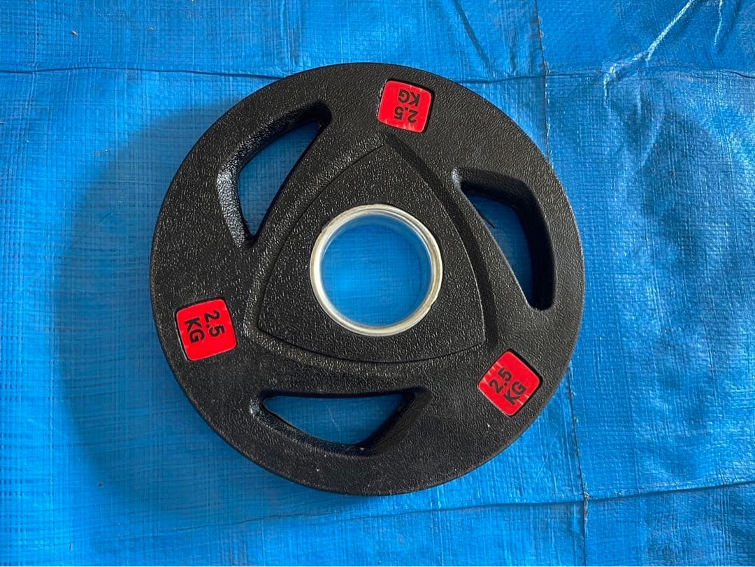 バーベルプレート ［170kgセット］ラバー オリンピックシャフト Φ50mm