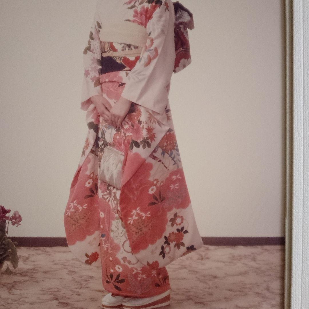 新春セール中！超美品作家物、一級技能士手縫いの加賀友禅の振袖（着画あり）