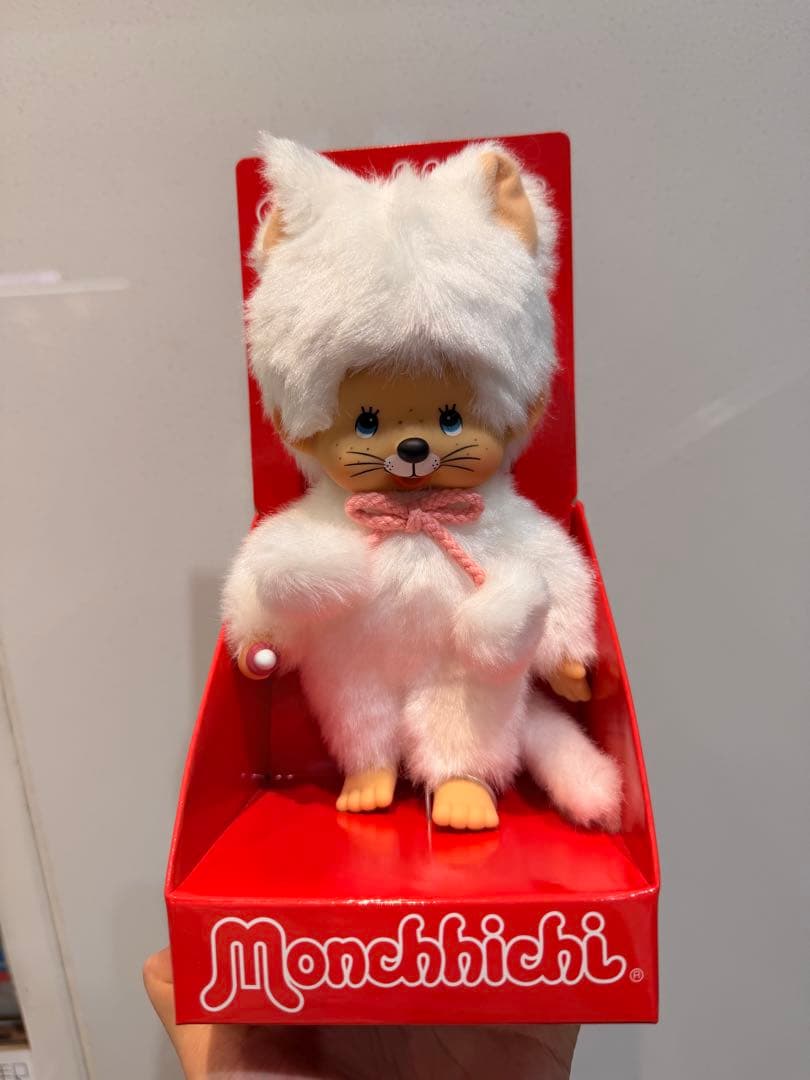 ☆*☆様 EU限定モンチッチ 白い猫 ぬいぐるみ　セキグチ