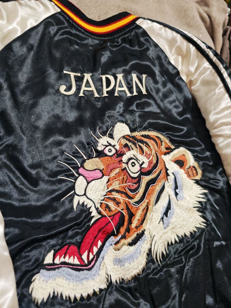 DRAGON 日本限定トウヨウ虎龍 スカジャン unisex レーヨン ２面用