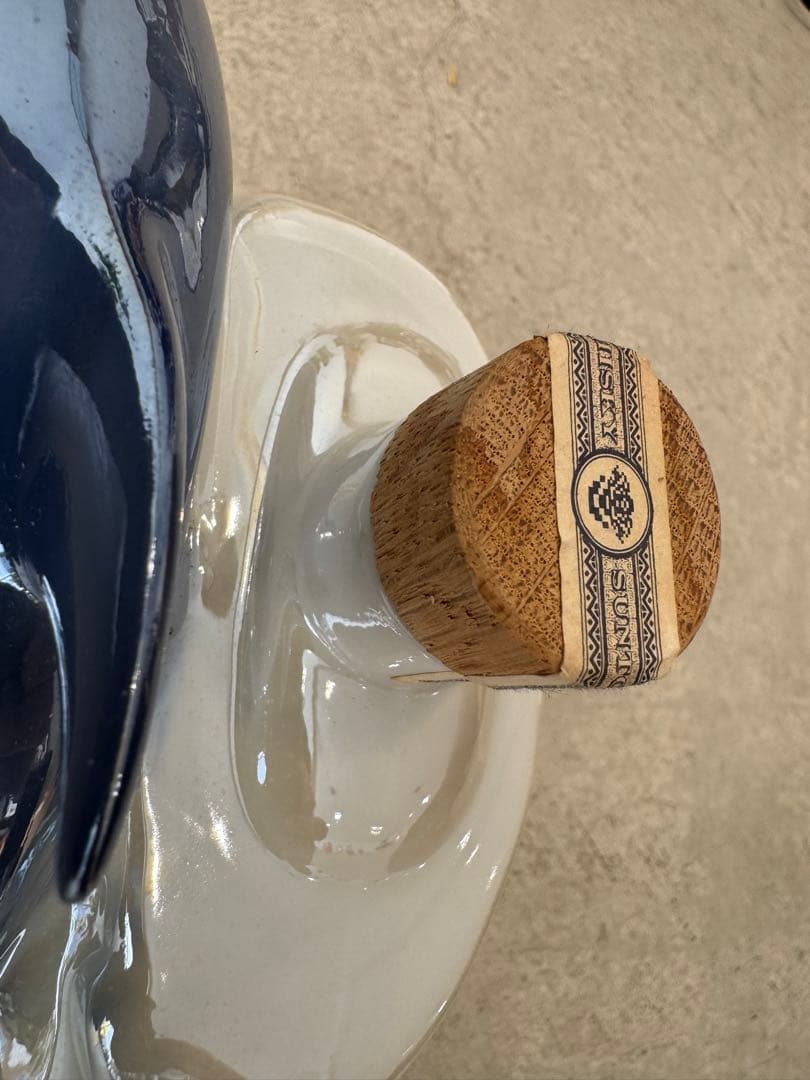 最終価格　サントリー マリン コレクション ドルフィン イルカ 陶器 ボトル