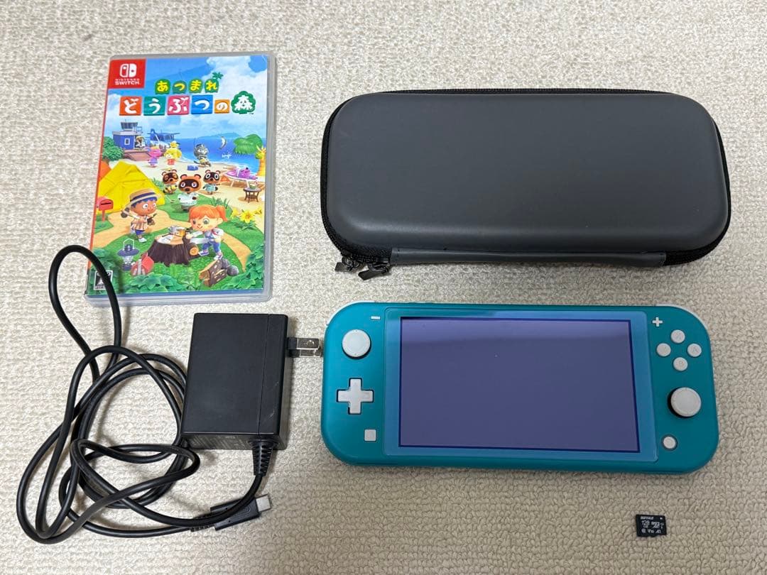 Nintendo Switch Lite 本体(ケース付)・どうぶつの森ソフト