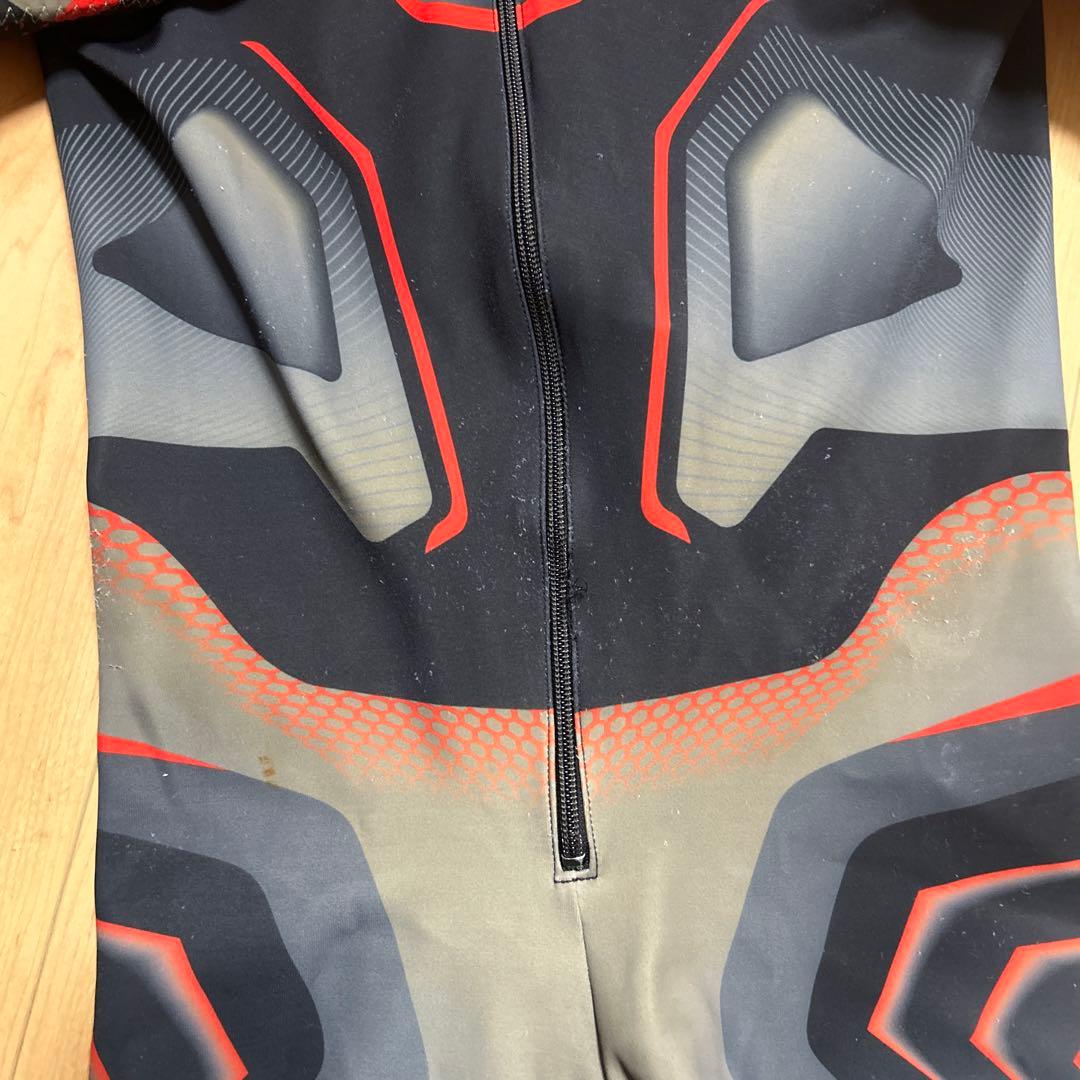 phenix スキースーツ グレー/レッド