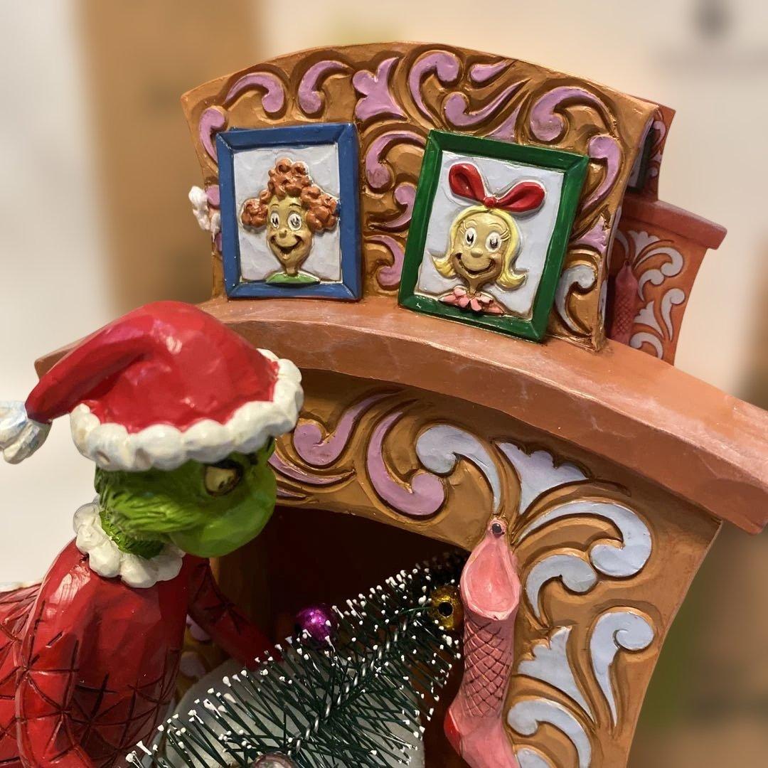 新品　Jim Shore グリンチ クリスマス置物 約18cm ジムショア