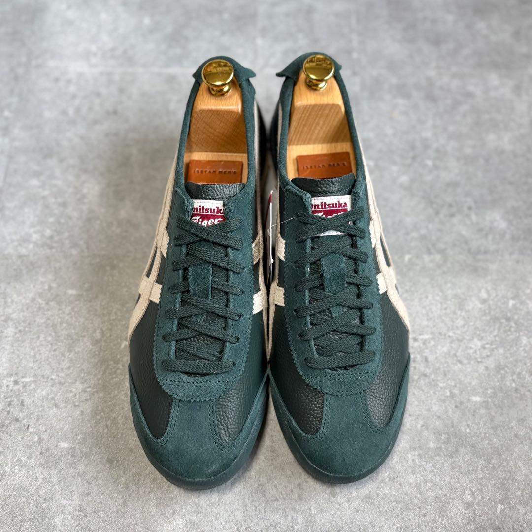 【新品未使用品】オニツカタイガー メキシコ66 スニーカー シボ革 28cm